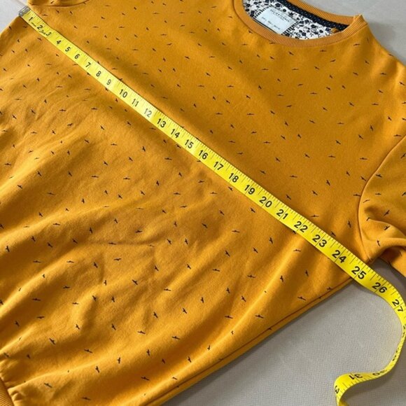 Denim & Flower Mustard Crewneck Sweater - Picture 11 of 12